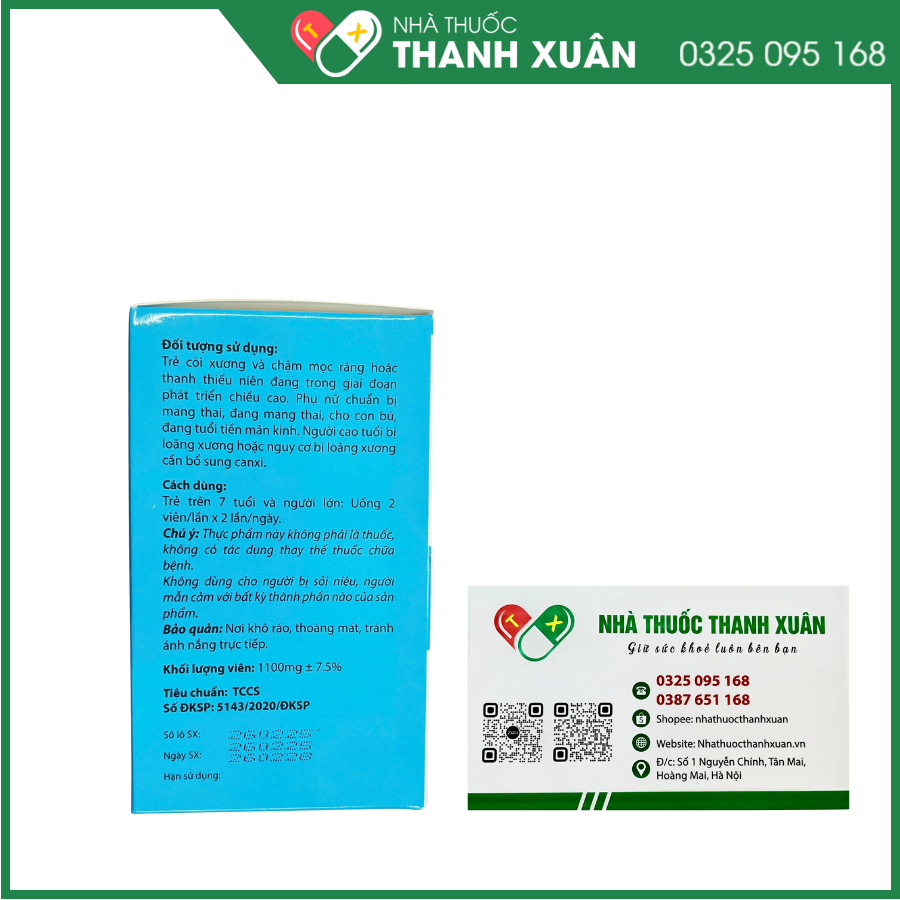 Ossocal Plus - Giúp bổ sung Calci; vitamin D3 và các khoáng chất